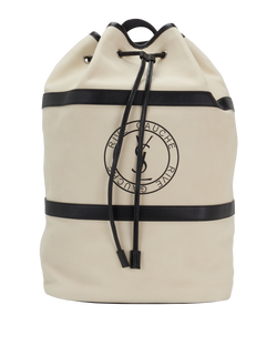 Rive Gauche Sling Bag, Leather, Cream, MII, DB, 3*
